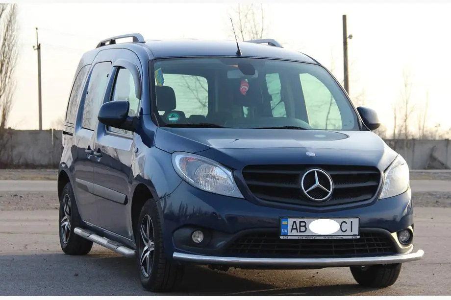 Mercedes Citan 2013-2021 Frontschutzbügel ST008 (Edelstahl) Foto 3