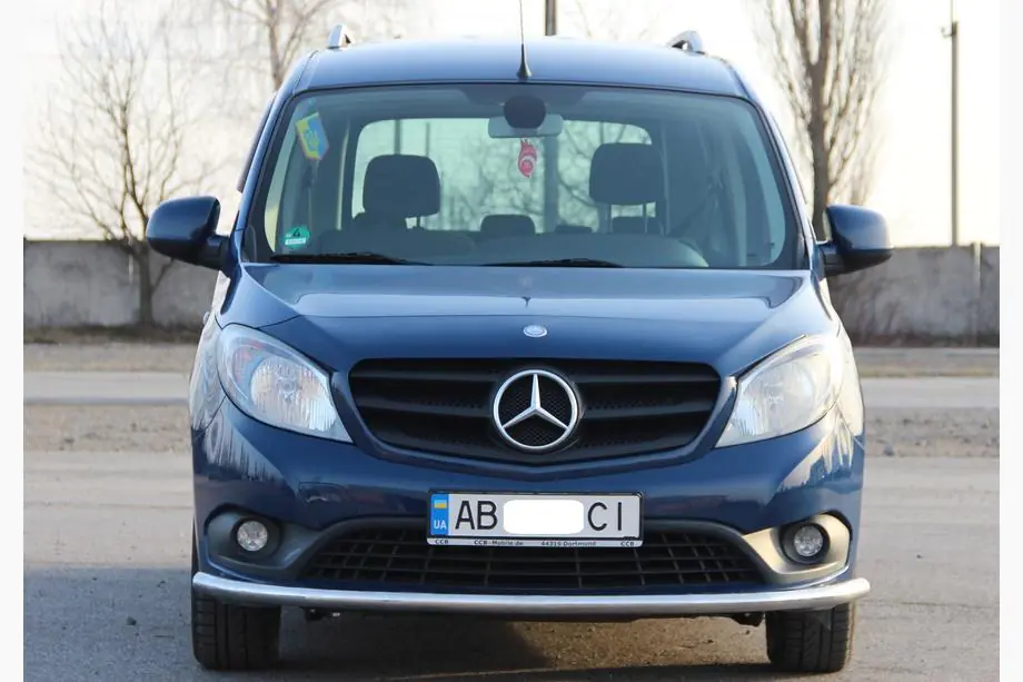Mercedes Citan 2013-2021 Frontschutzbügel ST008 (Edelstahl) Foto 4