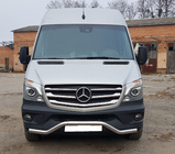 Mercedes Sprinter W906 2006–2018 Frontschutzbügel unten MBSP.07.F3-04.6 (Edelstahl) Foto 1