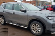 Nissan X-trail T32/Rogue 2014-2021 Seitliche Rohre (2 Stk, Edelstahl) Foto 4