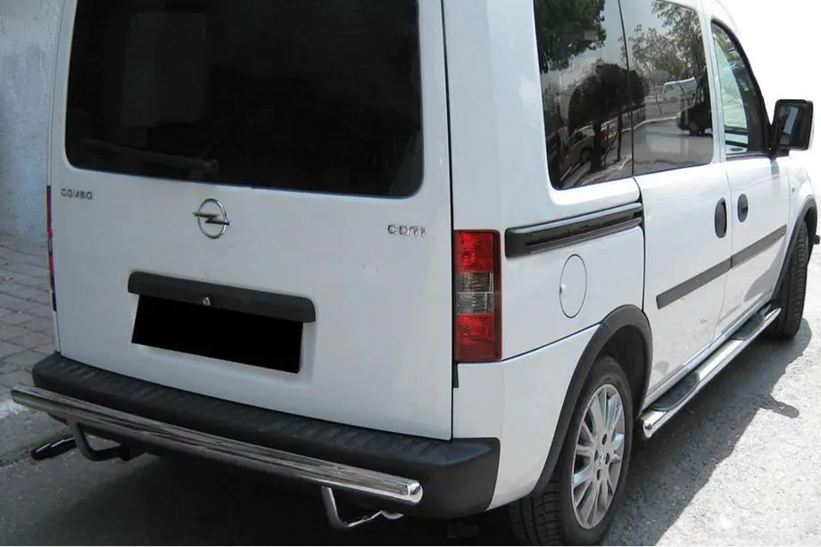 Opel Combo 2002–2012 Heckbügel AK002 (Edelstahl) Image
