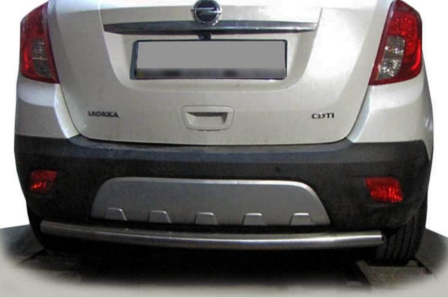 Opel Mokka 2012-2021 Heckschutz AK002 (Edelstahl) Image