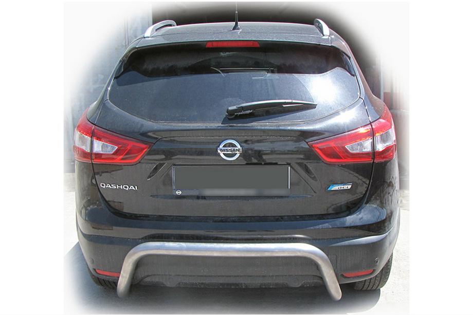 Nissan Qashqai 2014-2021 Heckbügel AK007-2 (Edelstahl) Image