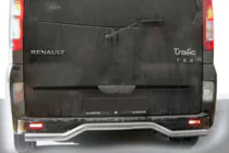 Renault Trafic 2001–2015 Heckschutz AK006 (Edelstahl) Foto 1