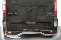 Opel Vivaro 2001–2015 Heckschutz AK006 (Edelstahl) Foto 4