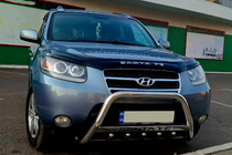 Hyundai Santa Fe 2 2006-2012 Frontbügel WT004 (Edelstahl) Foto 1