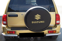 Suzuki Vitara 1998-2006 Heckschutz AK003 (Edelstahl) Foto 1