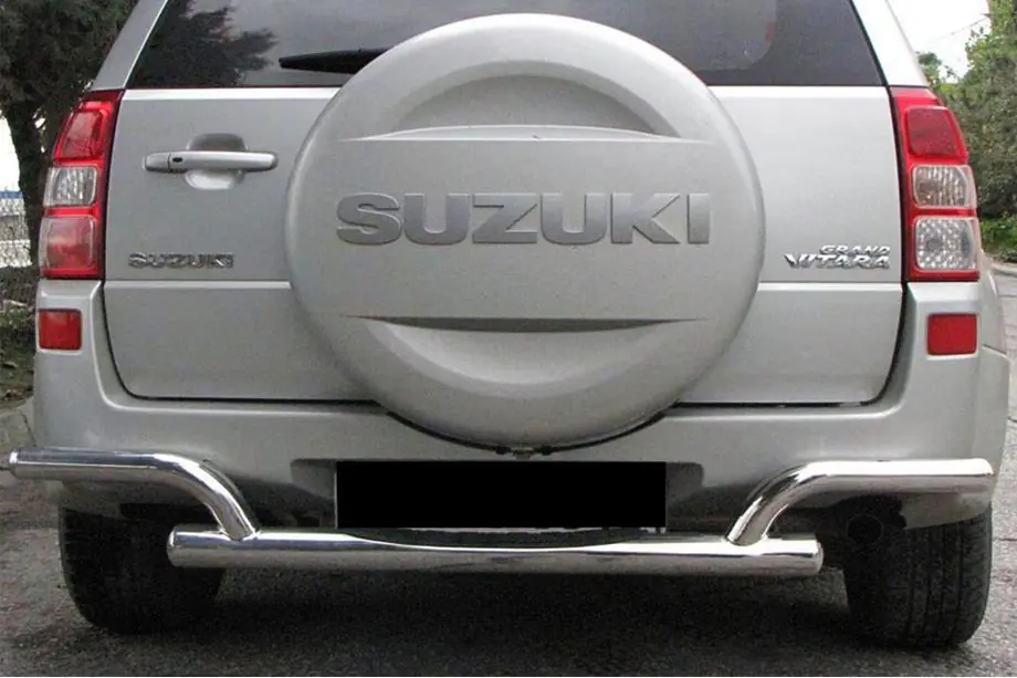 Suzuki Grand Vitara 2005-2017 Heckschutz AK005-2 (Edelstahl) Image