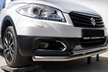 Suzuki SX4 S-Cross 2013-2016 Frontbügel ST014 (Edelstahl) Foto 2