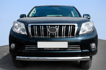 Toyota Land Cruiser Prado 150 2009-2023 Frontbügel ST008 (Edelstahl) Foto 1