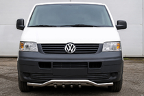 Volkswagen T5 Transporter 2003-2010 Frontschutz Wellen-Grill ST007-1 (Edelstahl) Foto 1