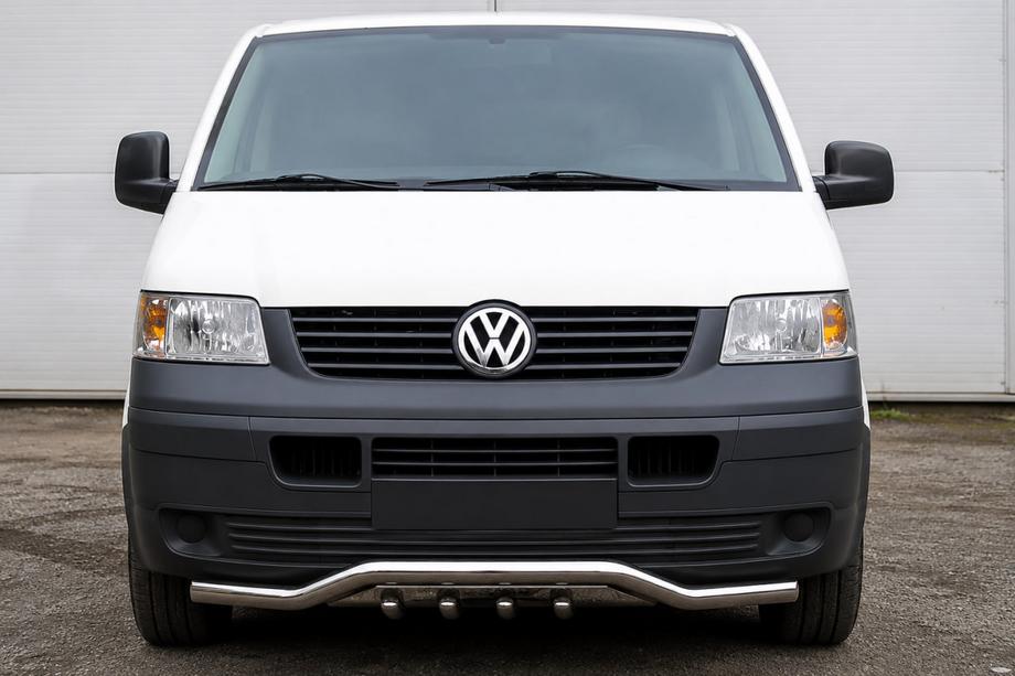 Volkswagen T5 Transporter 2003-2010 Frontschutz Wellen-Grill ST007-1 (Edelstahl) Image