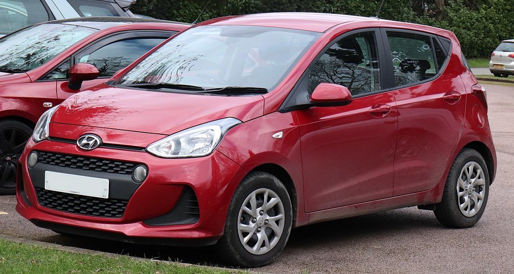 Übersicht fünftürige Fließheck Hyundai i10