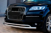 Audi Q7 2005-2015 Frontschutzbügel ST017 (Edelstahl) Foto 1