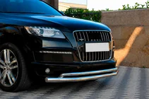 Audi Q7 2005-2015 Frontschutzbügel ST017 (Edelstahl) Foto 2