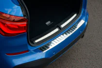 BMW X1 F48 2015-2022 Heckstoßstangenabdeckung OmsaLine (Edelstahl) Foto 1