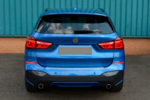 BMW X1 F48 2015-2022 Heckstoßstangenabdeckung OmsaLine (Edelstahl) Foto 2