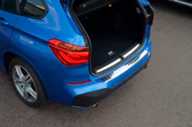 BMW X1 F48 2015-2022 Heckstoßstangenabdeckung OmsaLine (Edelstahl) Foto 4