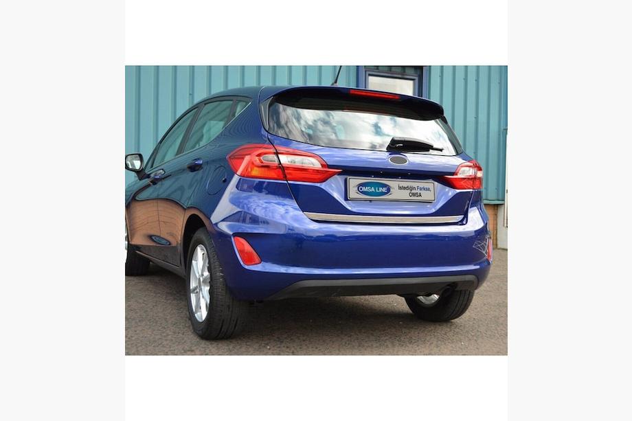 Ford Fiesta 2017- Kofferraumleiste Edelstahl OmsaLine - Italienischer Edelstahl Image