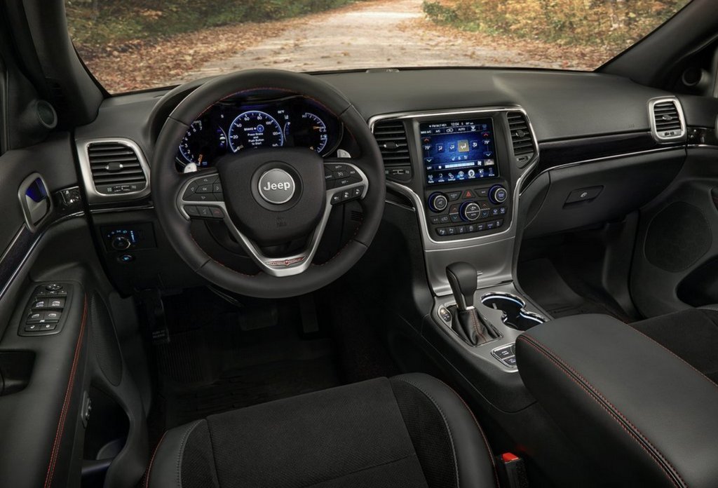 Übersicht eines SUV Jeep Grand Cherokee Trailhawk