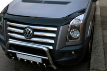 Volkswagen Crafter 2006-2016 Frontbügel WT004 Edelstahl Foto 3