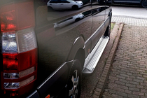 Volkswagen Crafter 2006-2016 Trittbretter Allmond Grey (2 Stk., Alu) Lang/ExtraLang Foto 3
