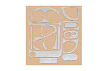 Ford Transit 2000–2014 Armaturenbrett Abdeckungen (2000-2006) Holz Foto 4