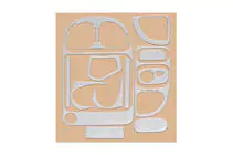 Ford Transit 2000–2014 Armaturenbrett Abdeckungen (2000-2006) Foto 4
