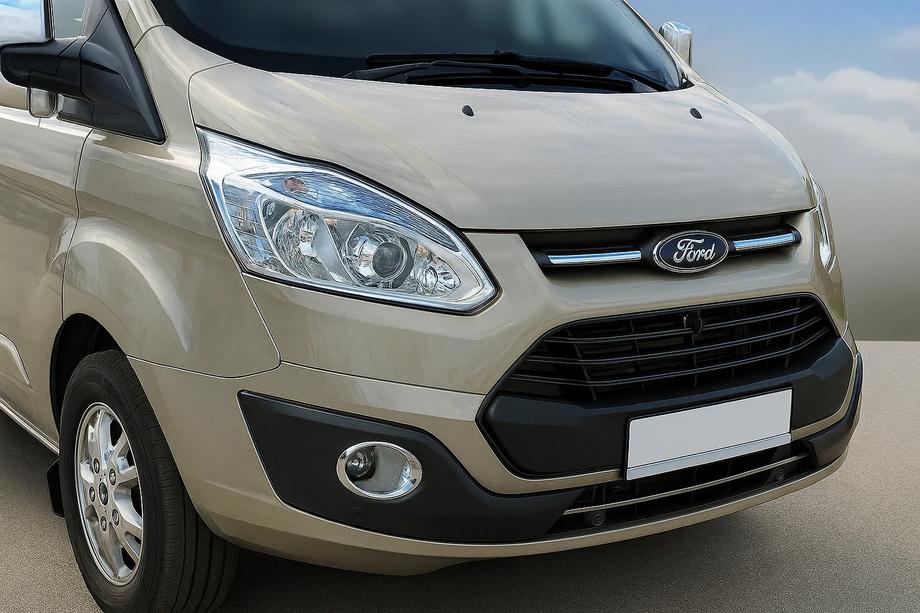 Ford Custom 2013-2022 Abdeckungen für Nebelscheinwerfer 2013-2018 (2 Stk., Kunststoff) Image