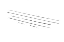 Hyundai I-20 2008-2012 Fensterzierleisten unten Edelstahl (6 Stk.) Foto 3