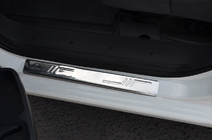 Citroen C-1 2005-2014 Einstiegsleisten Omsa (2 Stk., Edelstahl) Foto 5
