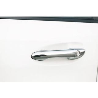 Chrom Türgriffblenden (4 Stk, Edelstahl) Mercedes ML W164 2005-2011 Foto 3