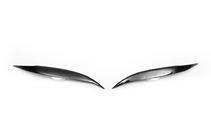 Mercedes Sprinter W906 2006–2018 Scheinwerferblenden Gerade (schwarz, ABS, 2006-2013) Schwarz Matt Foto 6