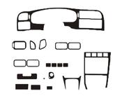 Nissan Sunny 1990-1995 ANGEBOT! Armaturenbrett Blenden in Aluminium Optik Foto 1
