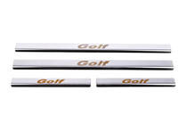 Volkswagen Golf 6 2008-2014 Einstiegsleisten Carmos V1 Edelstahl 4-türig Foto 2
