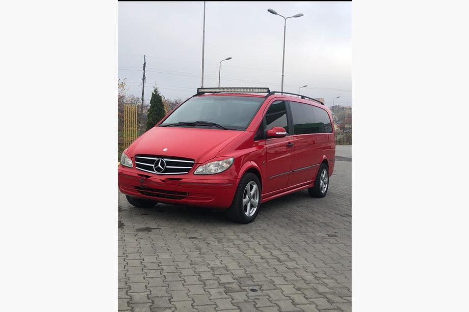 Mercedes Viano 2004-2014 Seitenschweller Exclusive (2 Stk, grundiert) Kurzer/Mittlerer Radstand Foto 4