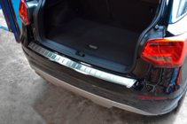 Audi Q2 2016- Heckstoßstangenabdeckung OmsaLine (Edelstahl) Foto 1