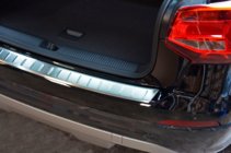 Audi Q2 2016- Heckstoßstangenabdeckung OmsaLine (Edelstahl) Foto 6