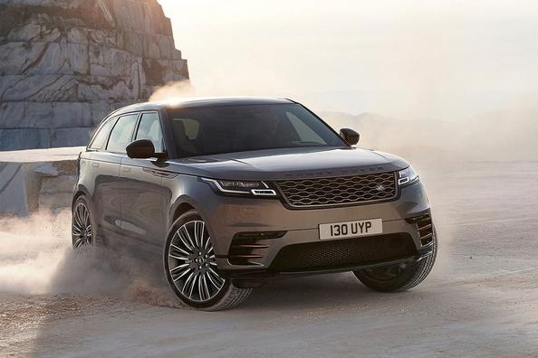 Übersicht eines SUV Range Rover Velar