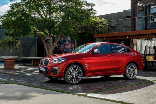 Übersicht Crossover BMW X4 der zweiten Generation