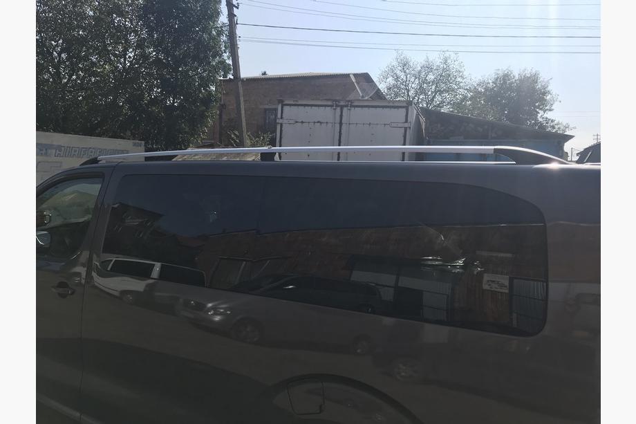 Peugeot Traveller 2017- Dachreling Chrom Kurze Basis, Kunststofffuß Foto 3