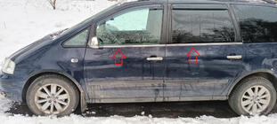 Ford Galaxy 1995-2006 Fensterzierleisten Edelstahl (4 Stk) Foto 2