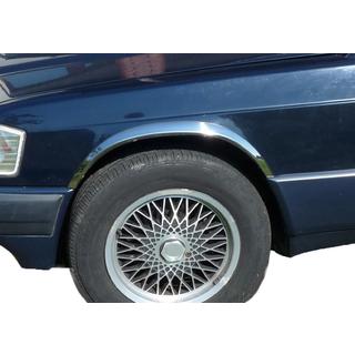 Radlaufverkleidungen 1988-1993 (4 Stk, Edelstahl) Mercedes W201 (190) 1982-1993 Foto 4