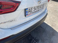 Nissan Qashqai 2014-2021 Heckstoßstangenabdeckung OmsaLine (2017-2021, Edelstahl) Foto 1
