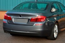 BMW 5 Series F10/F11 2010–2016 Chromleiste über dem Kennzeichen SD (Edelstahl) Foto 6