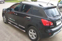 Nissan Qashqai 2007-2010 Seitliche Rohre (2 Stk., Edelstahl) Foto 6