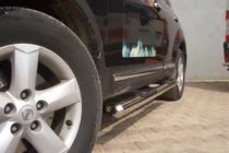 Nissan Qashqai 2007-2010 Seitliche Rohre (2 Stk., Edelstahl) Foto 4