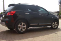 Nissan Qashqai 2007-2010 Seitliche Rohre (2 Stk., Edelstahl) Foto 2