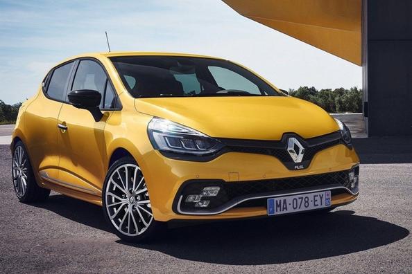 Übersicht aufgeladenen die Fließheck Renault Clio RS