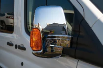Ford Transit 2014- Spiegelabdeckungen (2 Stk, Chrom) Foto 1